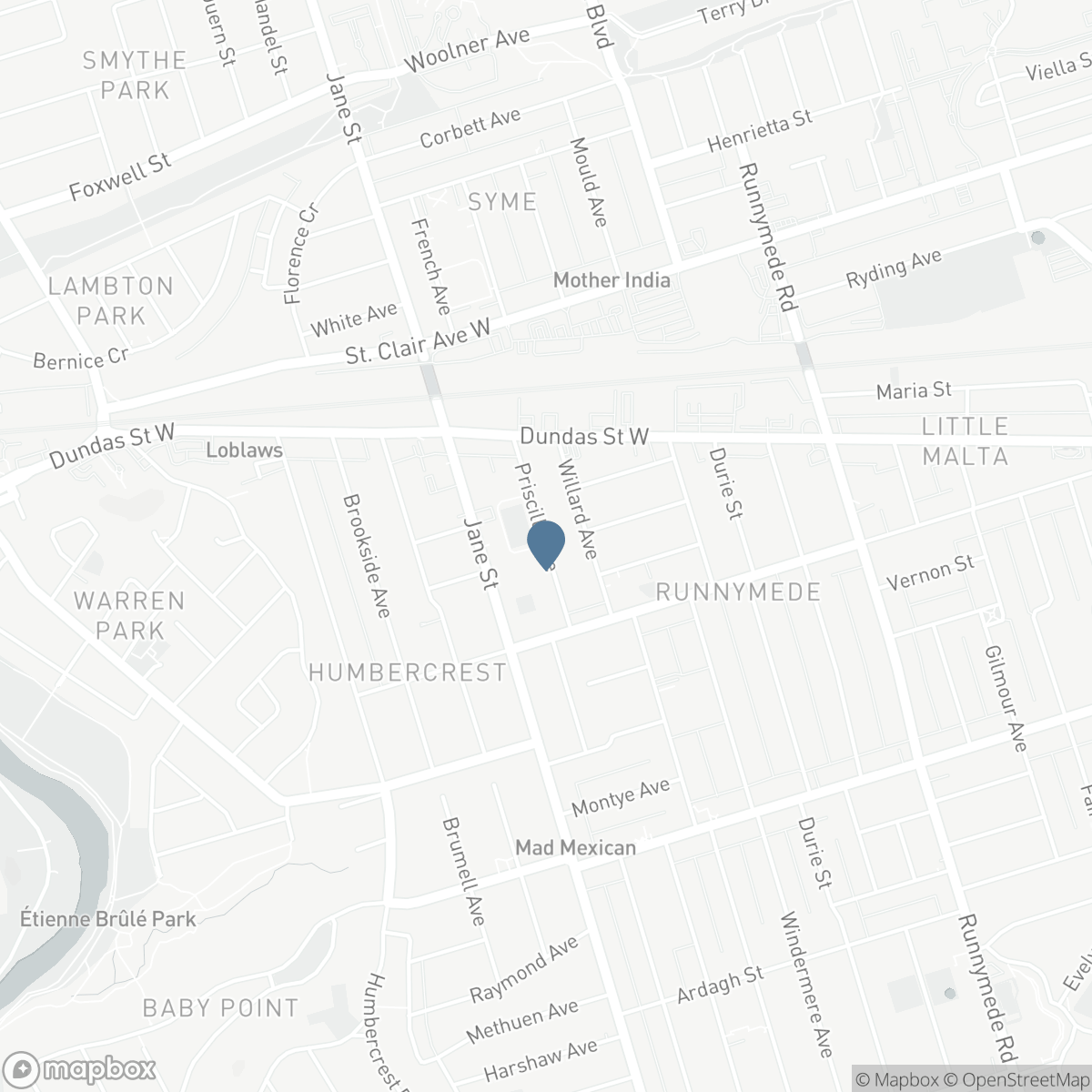 115 PRISCILLA AVENUE, Toronto, Ontario M6S 3W4